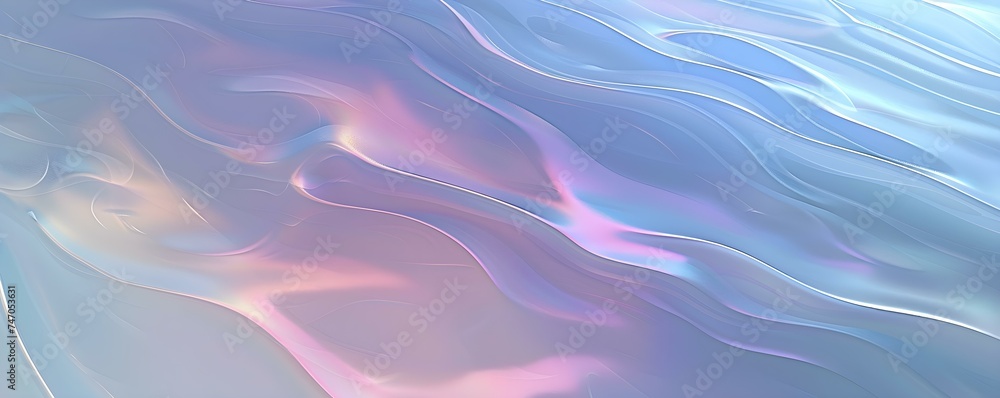 Fototapeta premium Mesmerizing Dance of Colors and Light Waves