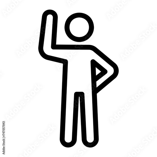 greet outline icon