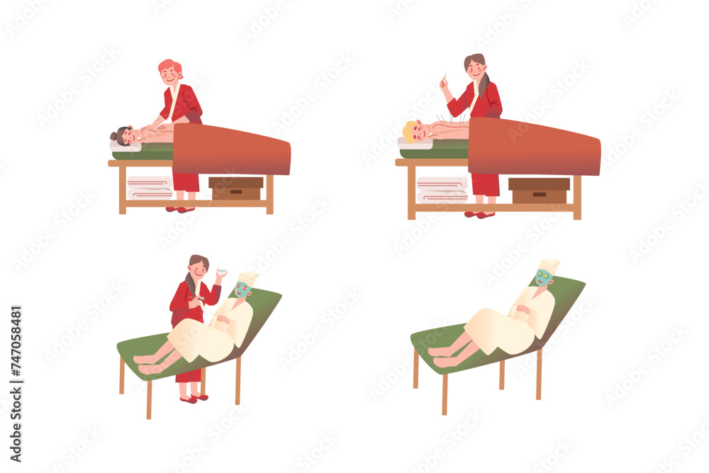 Mini Set of Activities in The Salon | Spa Series Mini Set of Activities in The Salon | Spa Series