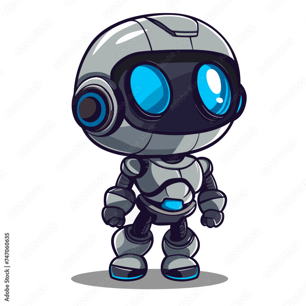 Spaceman character cartoon isolated on a white background vector illustration. Spaceman character cartoon isolated on a white background vector illustration.
