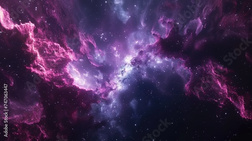 Galactic Fantasia Background  Composition of Abstract Cosmic