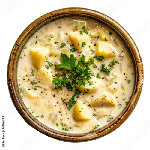 Scottish Cullen skink soup with smoked haddock, potatoes, onions, and cream in a rich and comforting broth.