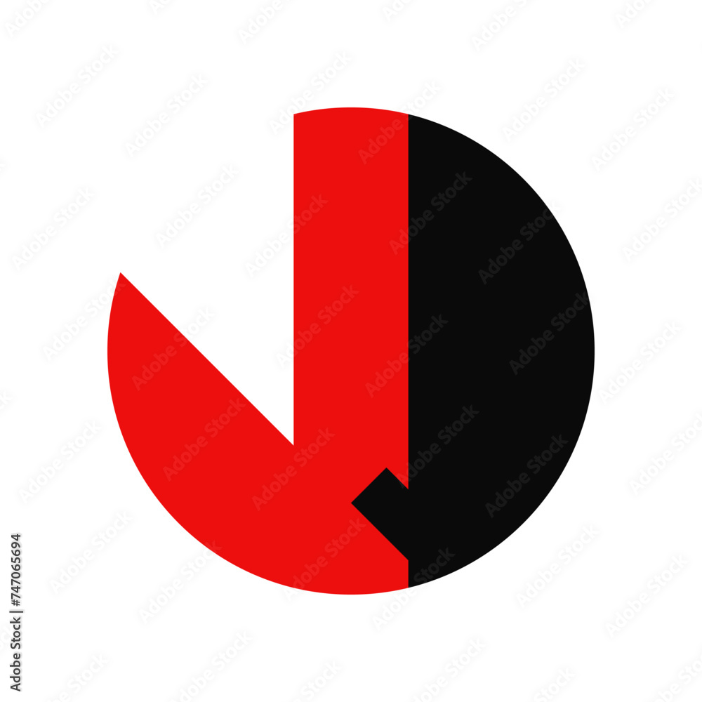 j d initial lettering monogram logo design j d initial lettering monogram logo design