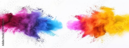 Colorful Paint Splatters - Artistic and vibrant