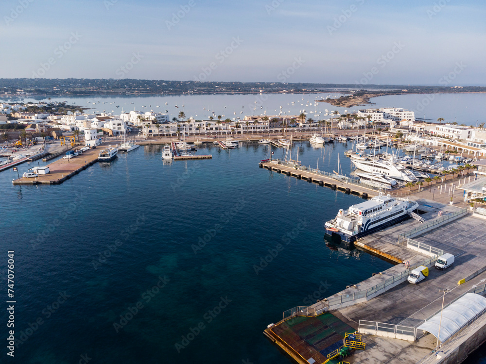 La Savina port, Formentera, Pitiusas Islands, Balearic Community, Spain