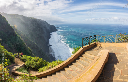 500 steps viewpoint in the north of Tenerife (Spain) photo