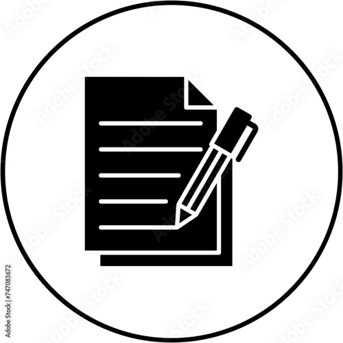 Writing Icon