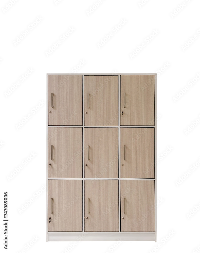 Wooden locker box with closed door PNG transparent Wooden locker box with closed door PNG transparent