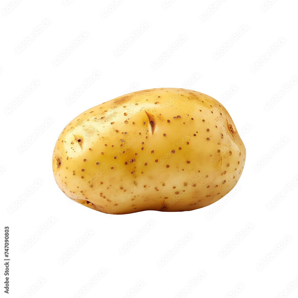Potato isolated on transparent or white background Potato isolated on transparent or white background