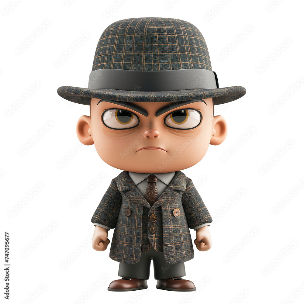 Gangster avatar isolated on transparent Gangster avatar isolated on transparent