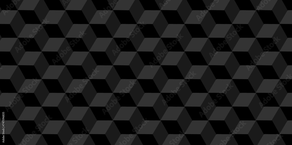 Minimal modern cubes geometric tile and mosaic wall grid backdrop hexagon technology wallpaper background. black and gray geometric block cube structure backdrop grid triangle texture vintage design Minimal modern cubes geometric tile and mosaic wall grid backdrop hexagon technology wallpaper background. black and gray geometric block cube structure backdrop grid triangle texture vintage design
