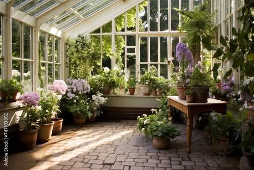 English Cottage Garden Conservatory: Indoor Plant Sanctuary & Roomy Inspirations