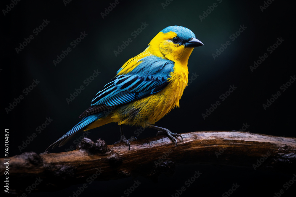 Obraz premium 파랑새