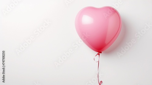 Love Balloon With Copy Space Text