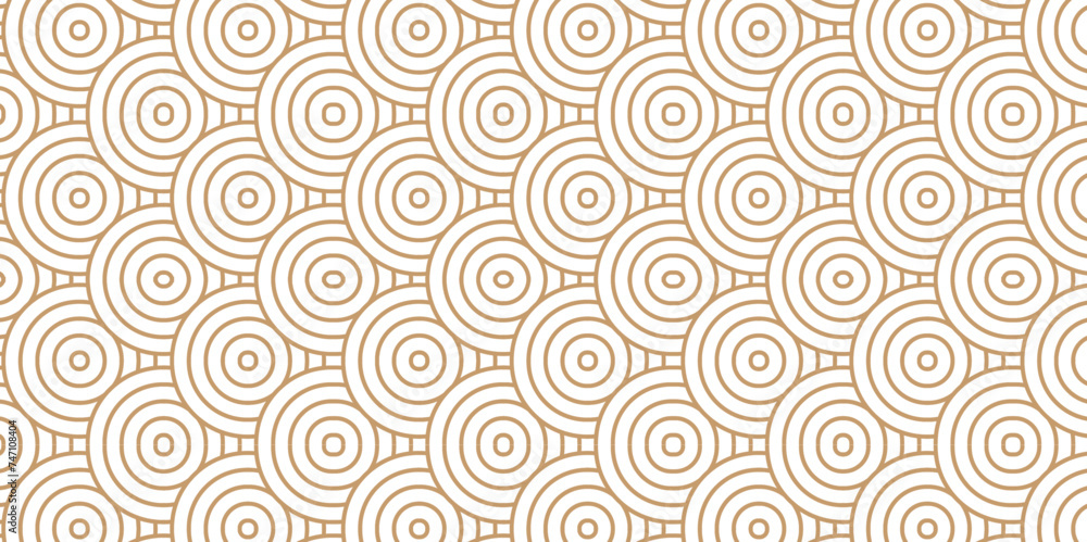 Minimal diamond geometric waves pattern and abstract circle wave transparent line. Brown seamless tile stripe geomatics create retro square line backdrop pattern background. Overlapping Pattern. Minimal diamond geometric waves pattern and abstract circle wave transparent line. Brown seamless tile stripe geomatics create retro square line backdrop pattern background. Overlapping Pattern.