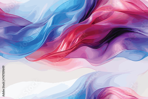 Geometric Pattern With Lines, Wave. For Your Design Wallpapers Presentation. Vector Illustration with Color Gradient