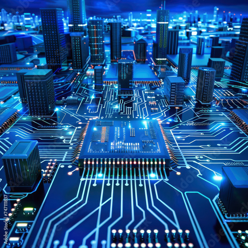 Advanced nanoelectronics in a smart city, computing technologies managing urban life efficiently