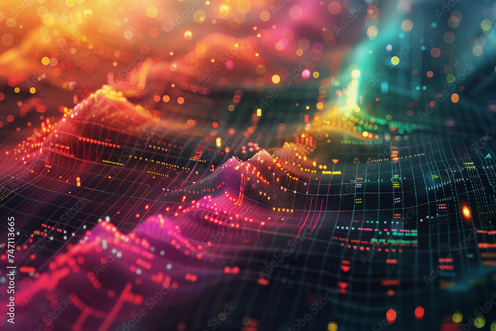 Abstract futuristic background Data Transfer. technology concept cyberspace background AI Generated. Abstract futuristic background Data Transfer. technology concept cyberspace background AI Generated.