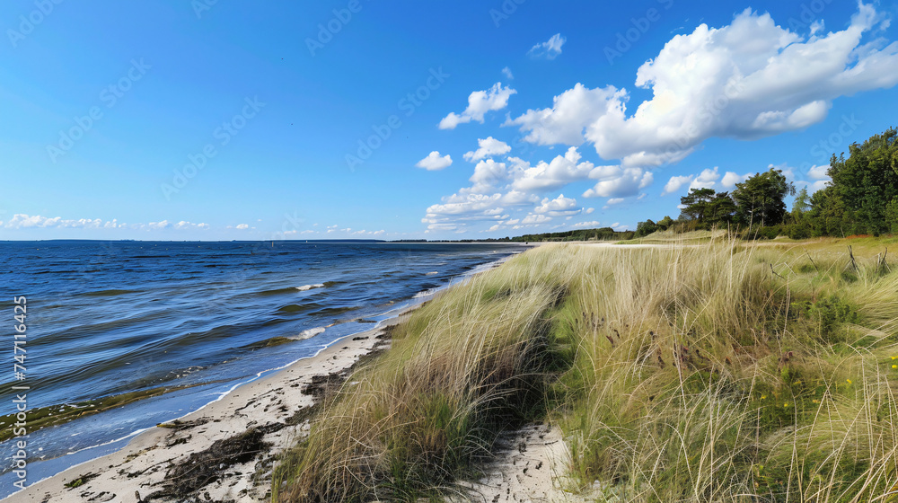 Weststrand Ostseeküste Fischland.