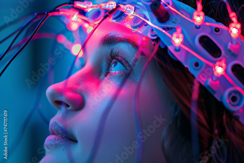 A neuromarketing experiment using EEG and eye tracking technology to measure consumer responses to advertising stimuli assessing factors such as attention emotional engagement photo