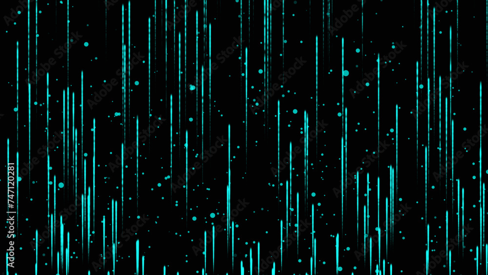 Abstract light blue clean, soft and shiny particle moving up on black background. Abstract circle beautiful dot motion design Abstract light blue clean, soft and shiny particle moving up on black background. Abstract circle beautiful dot motion design