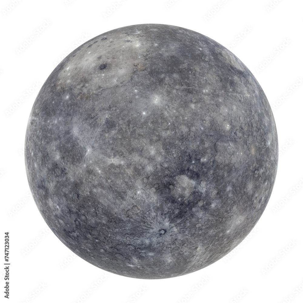 Planet Mercury Isolated Planet Mercury Isolated