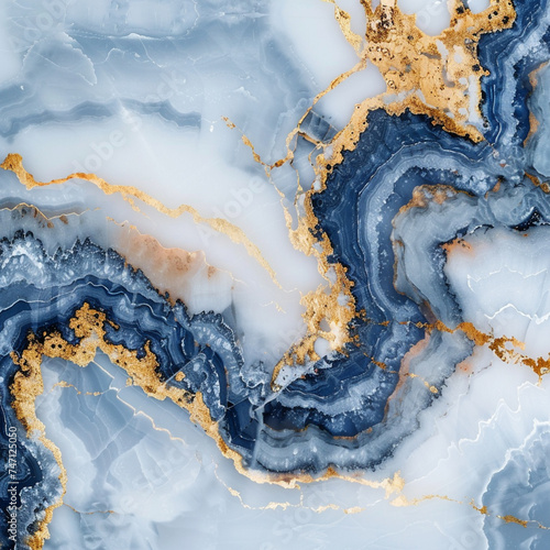 Marble texture background. Generative AI. © BoszyArtis