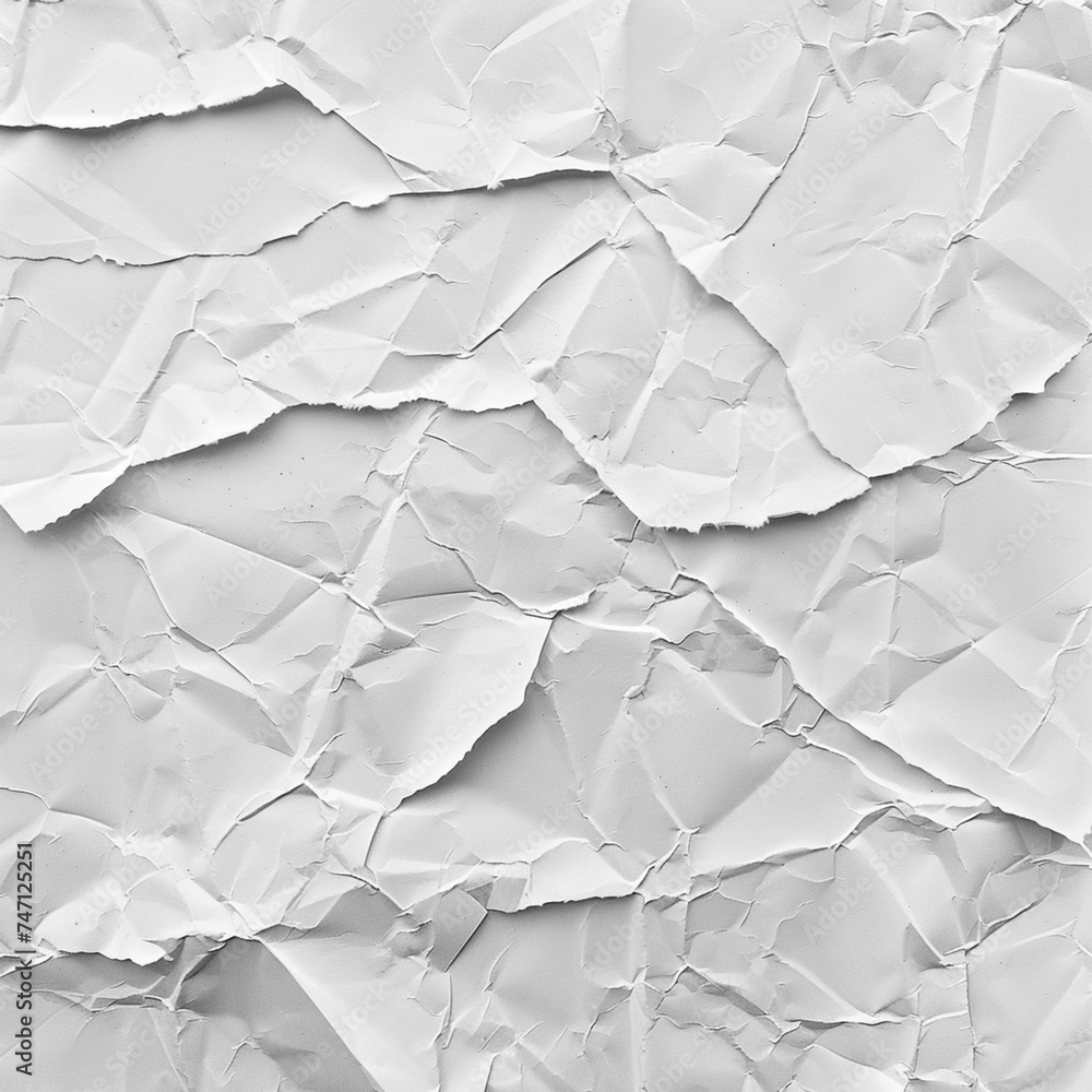 White paper texture background. Generative AI. White paper texture background. Generative AI.