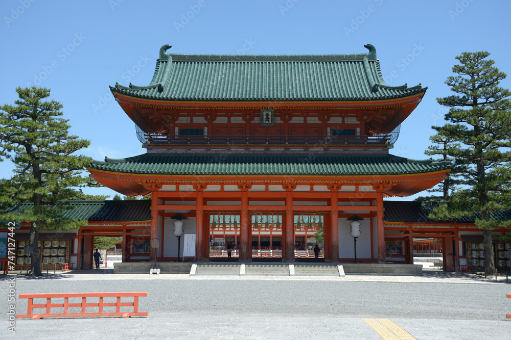 平安神宮 応天門 京都市左京区 平安神宮 応天門 京都市左京区