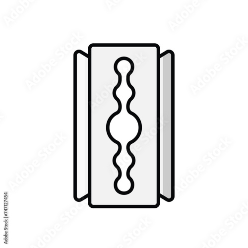Razor Blade icon vector stock illustration