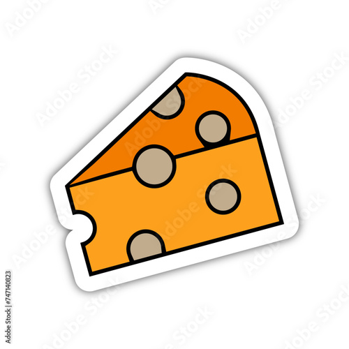 Icones symbole picto fromage fromagerie france couleur fin relief