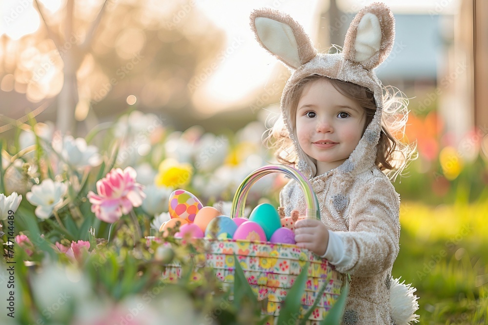 Enfant à pâques Enfant à pâques