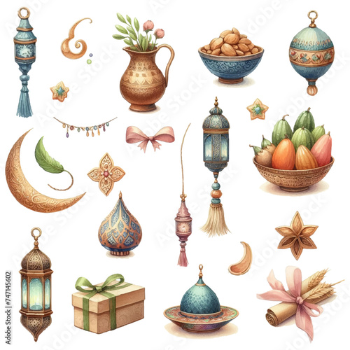 set of Ramadan elements