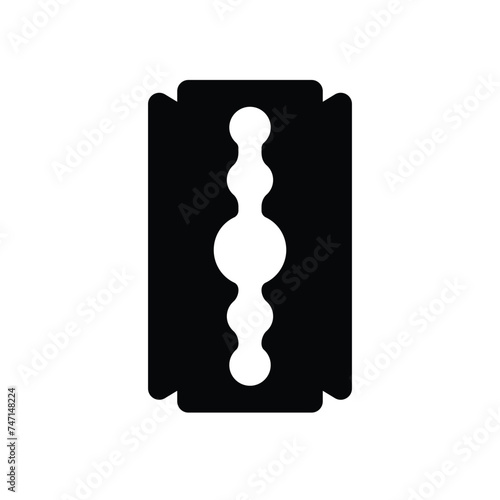 Razor Blade icon vector stock illustration