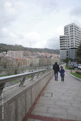 Urban environmet in the city of Bilbao © Laiotz