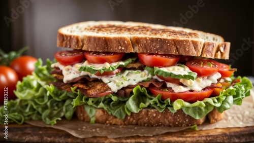Classic Comfort  Crispy BLT  Bacon  Lettuce  Tomato  Sandwich