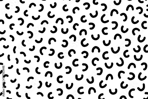 Varied specks, gentle sparse confetti, swirling sprinkles, falling speckle, in a doodle glaze donut design. Suitable for nursery decor