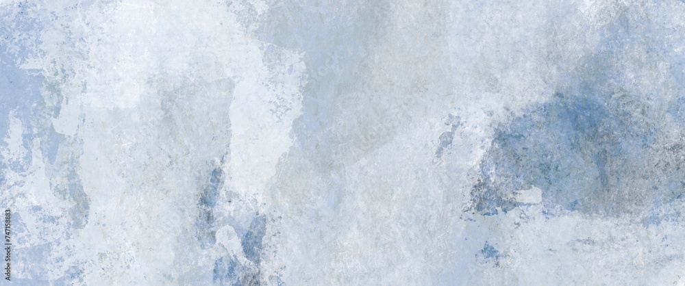 Obraz premium Light stone winter texture, background, in shades of blue and white