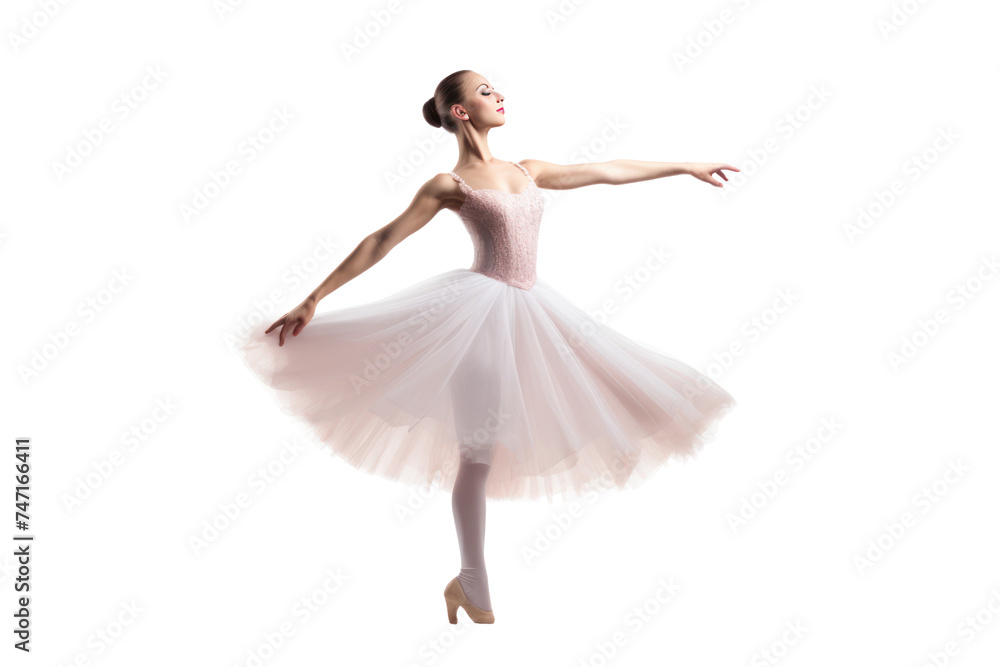 Ballerina with pose classical dance isolated on transparent and white background.PNG image. Ballerina with pose classical dance isolated on transparent and white background.PNG image.