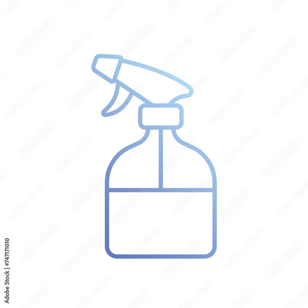 Water Spray Bottle icon vector stock illustration Water Spray Bottle icon vector stock illustration