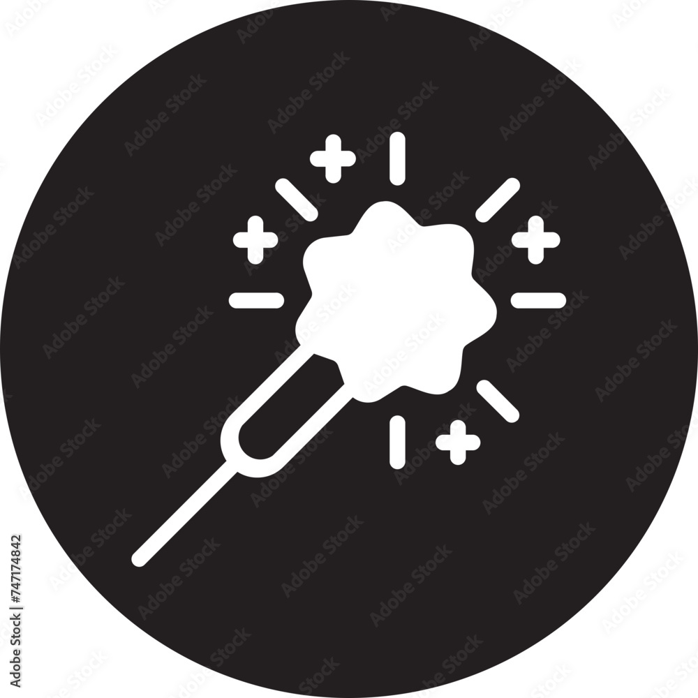 sparkler glyph icon sparkler glyph icon