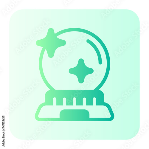 magic ball gradient icon