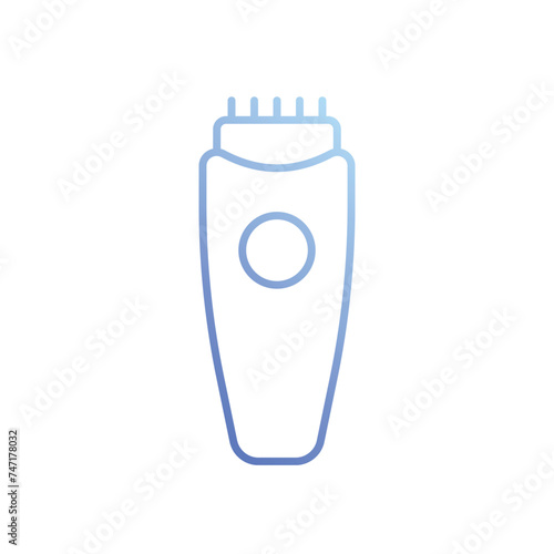 Trimmer icon vector stock illustration