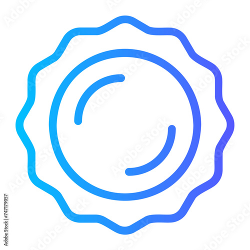 sun gradient icon