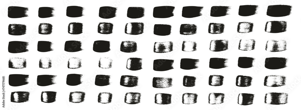 Hand Drawn Flat Calligraphy Paint Brush Regular Straight Lines High Detail Abstract Vector Background Set Hand Drawn Flat Calligraphy Paint Brush Regular Straight Lines High Detail Abstract Vector Background Set
