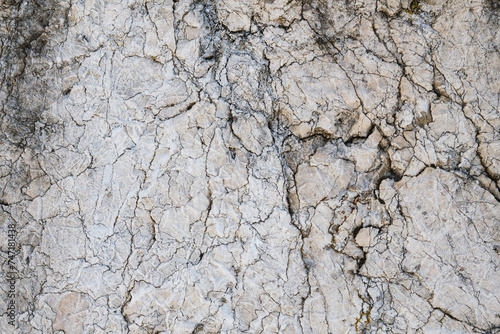 Texture of cracked marble surface, natural stone background