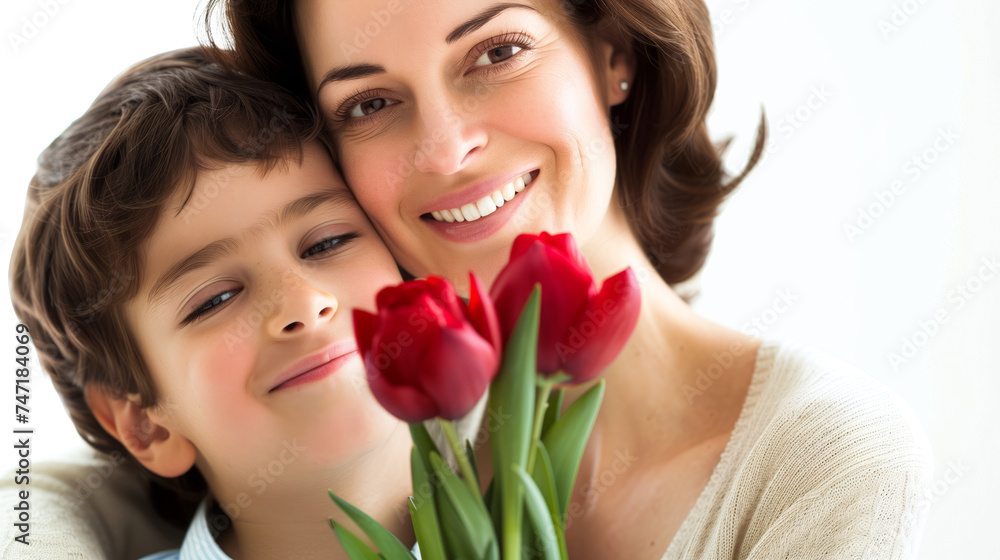 Mother's Day with visually appealing images featuring mothers and sons Mother's Day with visually appealing images featuring mothers and sons