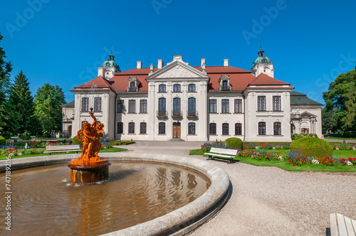 Zamoyski Palace in Kozlowka, Lublin Voivodeship, Poland photo