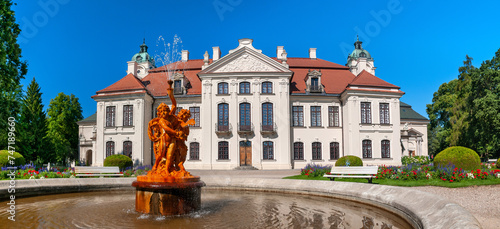 Zamoyski Palace in Kozlowka, Lublin Voivodeship, Poland	
 photo