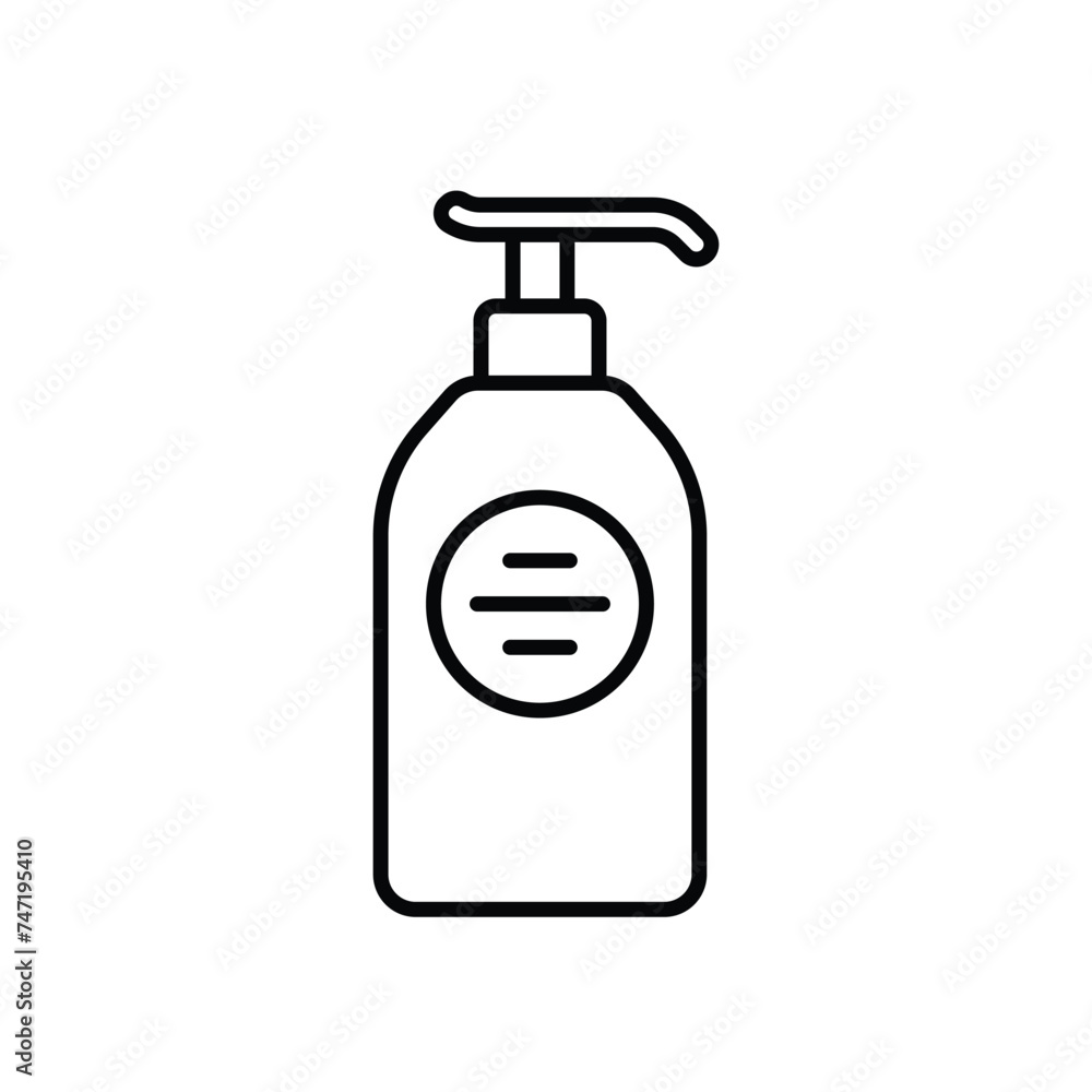 Lotion icon vector stock illustration Lotion icon vector stock illustration